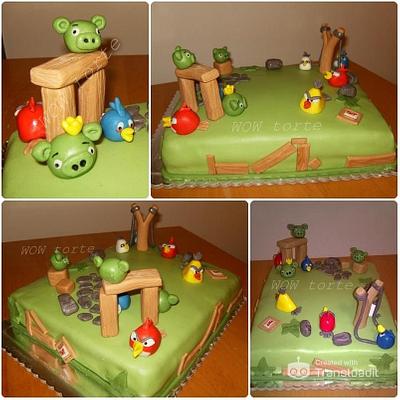 Angry Birds - Cake by Ana