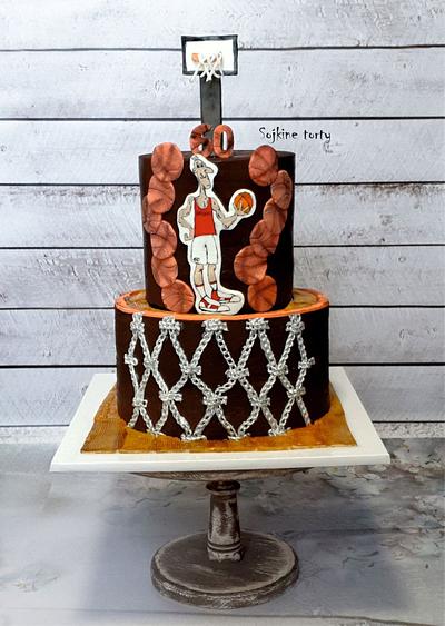 Basketball cake - Cake by SojkineTorty