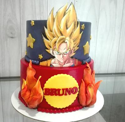 Dragon Ball cake - Cake by Maria Ferreira