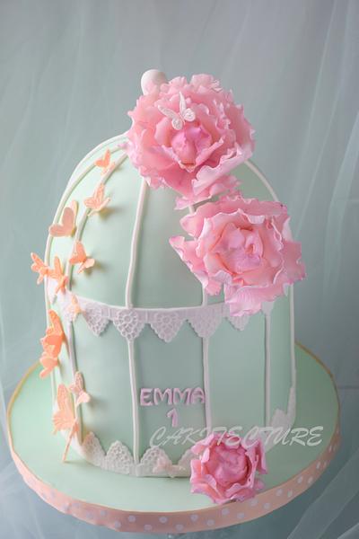 Vintage Bird Cage - Cake by CAKITECTURE