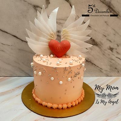 My Mom My Angel - Cake by 5th December Chocolatier and Patissiers