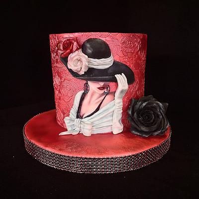 Charming lady - Cake by Hristina Nikolova