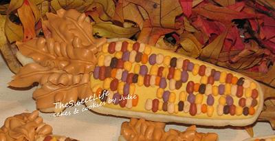 Indian corn cookies - Cake by Julie Tenlen
