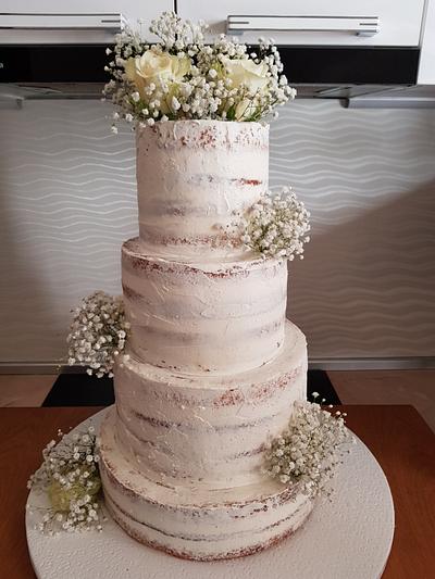Wedding cake - Cake by Ladybug0805
