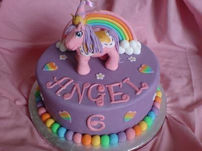 my little pony rainbow cake - Cake by SugarMagicCakes (Christine)