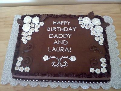 Chocolate Birthday cake - Cake by Kimberly