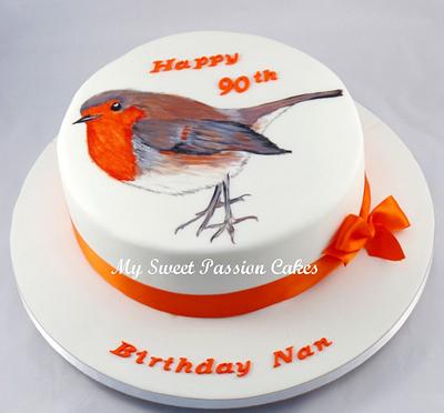 Red Robin - Cake by Beata Khoo
