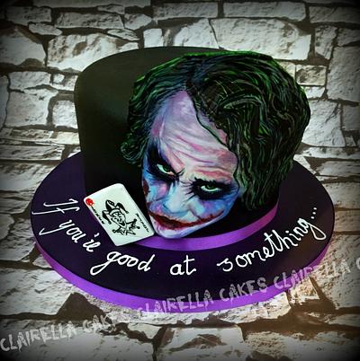 The Joker - Cake by Clairella Cakes 