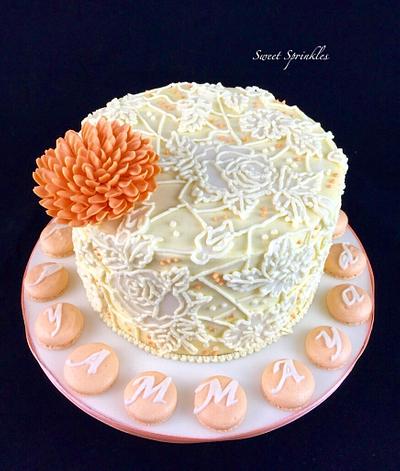 Orange Blossom - Cake by Deepa Pathmanathan
