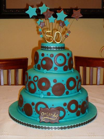 50th Birthday Cake - Cake by marcar2m