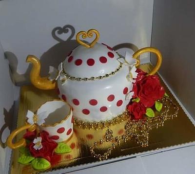 kettle cake  - Cake by Isabelle86
