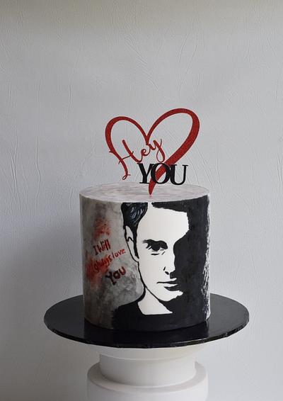 Netflix YOU handpainted cake  - Cake by Cakes for mates
