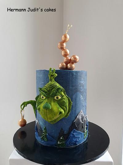 Grinch christmas cake - Cake by Judit