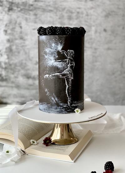 Hand painted cake - Cake by SWEET architect