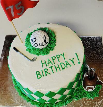Golf birthday - Cake by MerMade