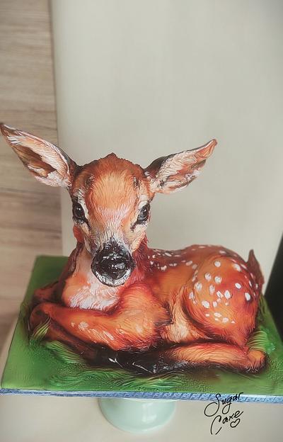 Baby Deer - Cake by Tanya Shengarova