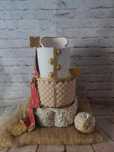Indian Wedding Dress Cake - Cake by Dr RB.Sudha