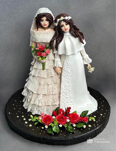 Wedding cake - Cake by WorldOfIrena