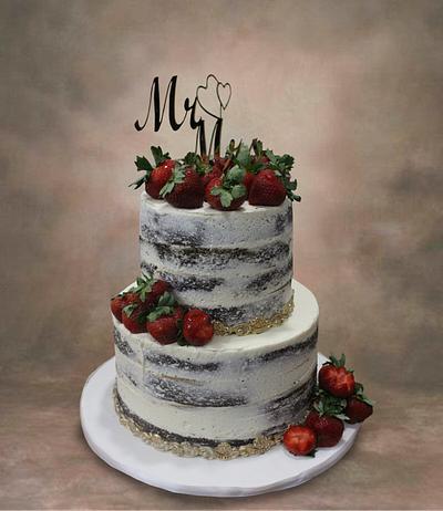 Mr. & Mrs. Strawberry - Cake by MsTreatz
