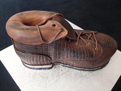 Leather Shoe - Cake by Tadecek