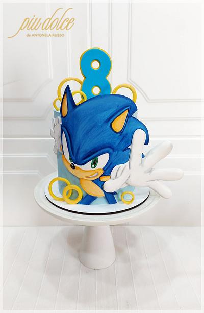 Sonic - Cake by Piu Dolce de Antonela Russo