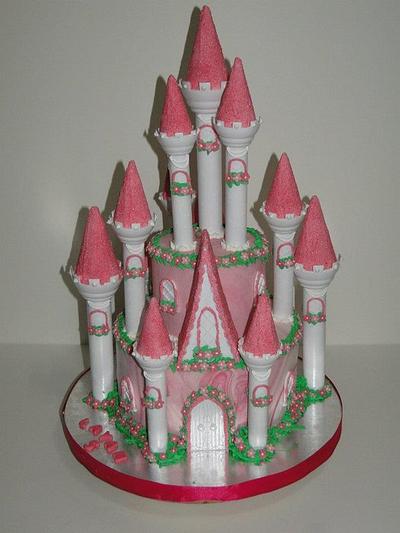 princess castle cake - Cake by deelicious