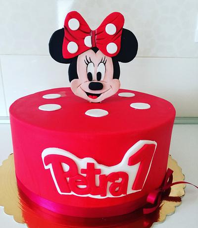 Red Minnie cake - Cake by Tortebymirjana