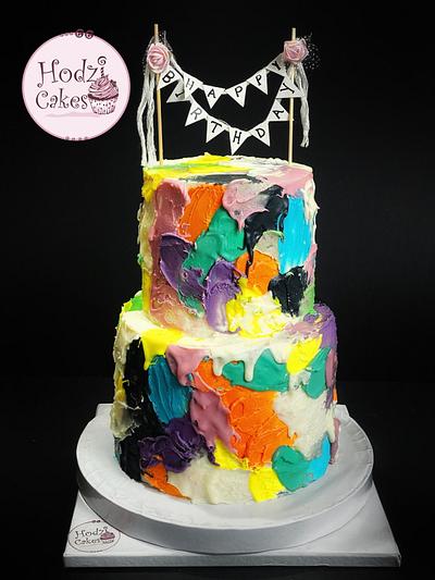 Colors🎨 - Cake by Hend Taha-HODZI CAKES