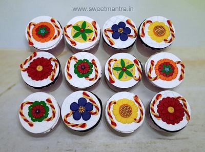 Rakhi cupcakes - Cake by Sweet Mantra Homemade Customized Cakes Pune