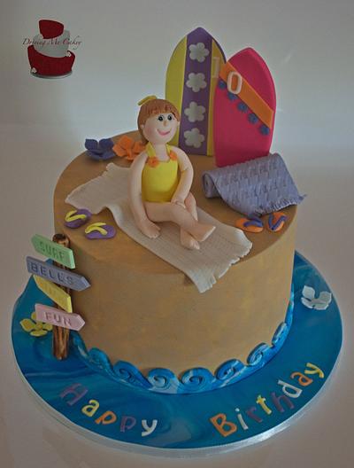 Beach Birthday Bash - Cake by Jaymie