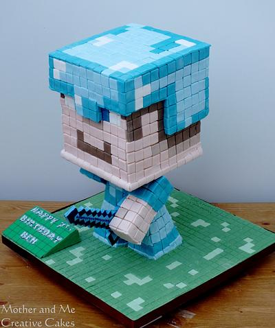 Diamond Steve 3-d Gravity Defying Cake - Cake by Mother and Me Creative Cakes