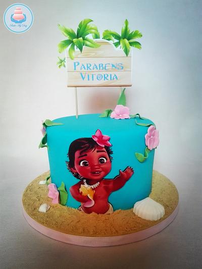 Moana Baby Cake - Cake by Bake My Day