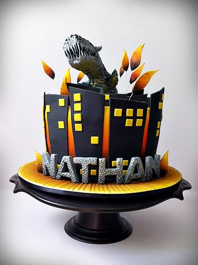 Transformers - Grimlock - Cake by Dream Cakes by Robyn