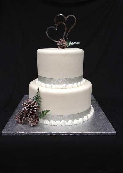 Winter wedding - Cake by Denisa O'Shea