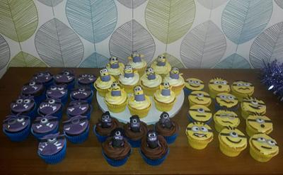 Minion Overload Cupcakes - Cake by Truly Scrumptious Cakes by Christine 