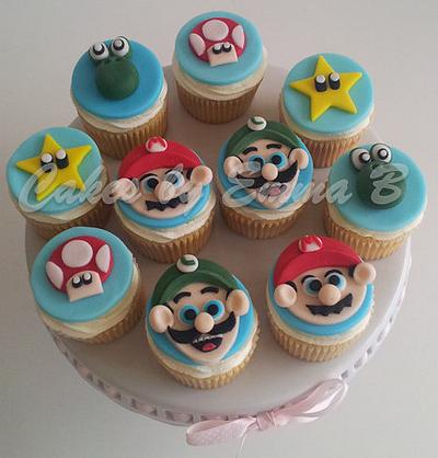 Super Mario Brothers Cupcakes - Cake by CakesByEmmaB