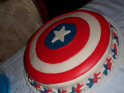 Capitan America  - Cake by dolciricordi