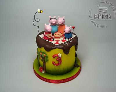 Peppa and company - Cake by cakeBAR