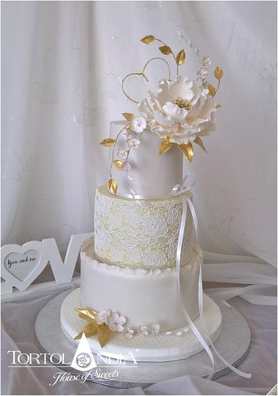 Wedding cake - Cake by Tortolandia