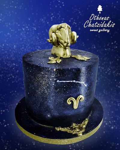 Aries  astrology cake - Cake by Othonas Chatzidakis 