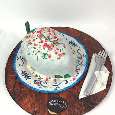 Chile en Nogada  - Cake by Deliciousmomentscake