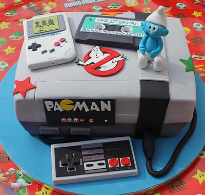80s inspired cake for a 30th - Cake by Cake Creations By Hannah