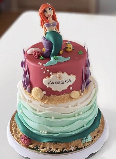 Mermaid cake - Cake by Dominikovo Dortičkovo