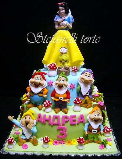 Snow white and seven dwarfs cake - Cake by stefanelli torte