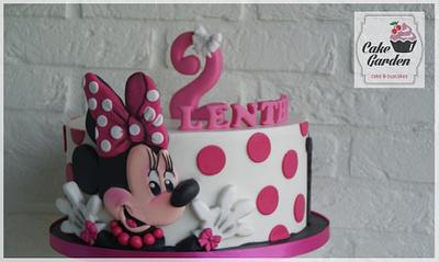 Minnie Mouse Cake - Cake by Cake Garden 