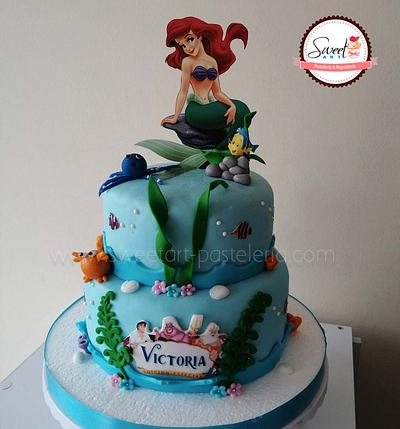 Torta la Sirenita - Cake by Sweet Art Pastelería & repostería