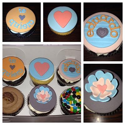 Colorful Cupcakes! - Cake by Monika Moreno