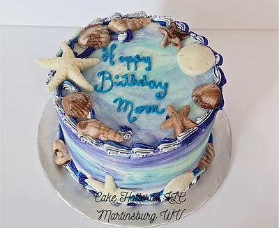 Beach Birthday Cake - Cake by Donna Tokazowski- Cake Hatteras, Martinsburg WV