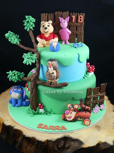 Winnie the Pooh and Friends Birthday Cake - Cake by Cakes by Vivienne