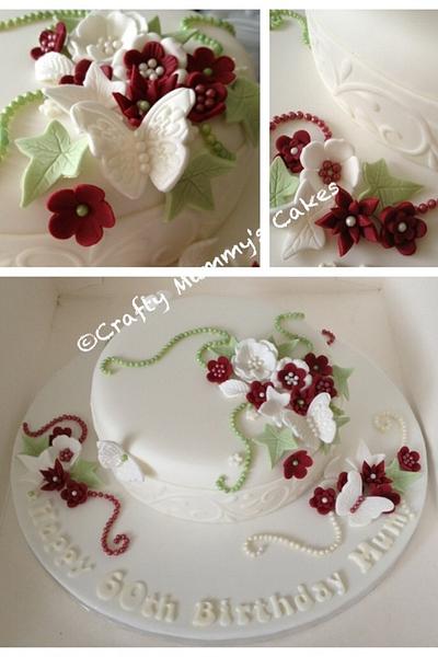 60th Birthday - Cake by CraftyMummysCakes (Tracy-Anne)